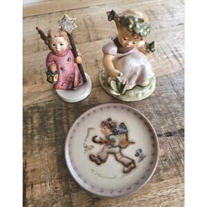 Hummel Figures 835 Lily of the Valley 343 & 973 Lot